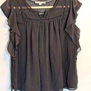 Loft Size SMALL Chiffon Blouse